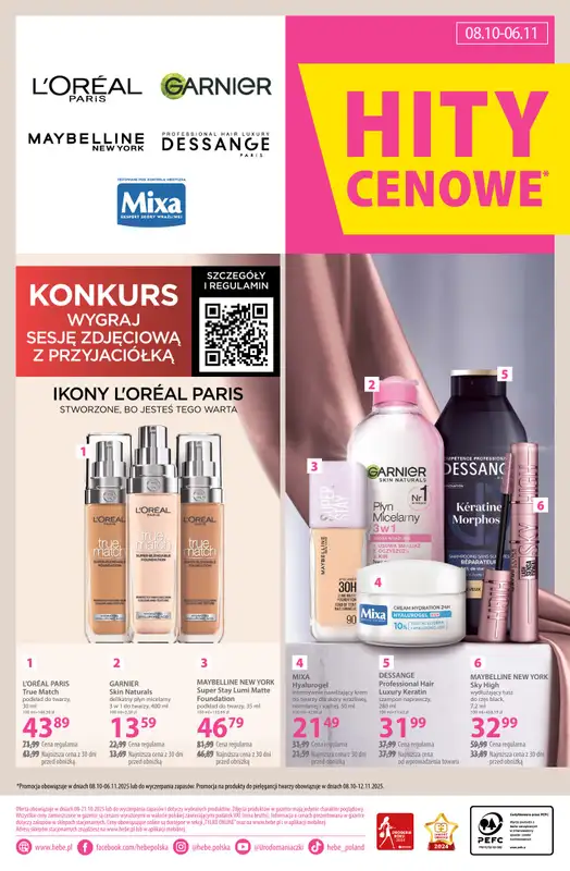 Hebe - gazetka promocyjna Gazetka od środy 08.10 do wtorku 21.10 - strona 22