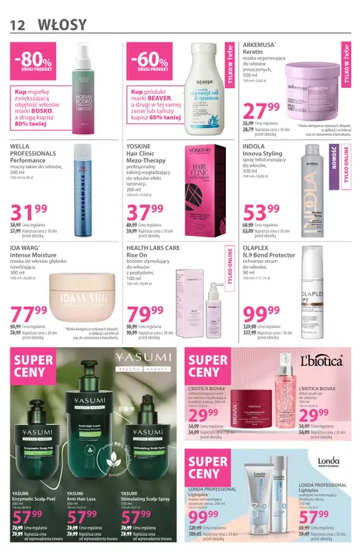 Hebe - gazetka promocyjna Gazetka od środy 08.10 do wtorku 21.10 - strona 12
