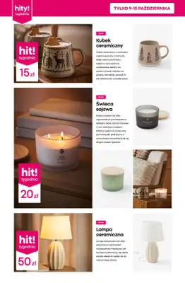 Pepco - gazetka promocyjna Hity tygodnia od czwartku 09.10 do środy 15.10 - strona 2 Pepco - gazetka promocyjna Hity tygodnia od czwartku 09.10 do środy 15.10 - strona 2