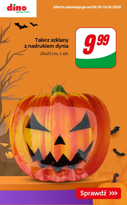 Dino - gazetka promocyjna Przygotuj się na Halloween! od czwartku 09.10 do wtorku 14.10 - strona 6