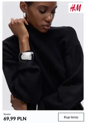 H&M - gazetka promocyjna Damskie swetry na chłodniejsze dni od środy 08.10  - strona 2 H&M - gazetka promocyjna Damskie swetry na chłodniejsze dni od środy 08.10  - strona 2