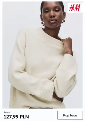 H&M - gazetka promocyjna Damskie swetry na chłodniejsze dni od środy 08.10  - strona 6 H&M - gazetka promocyjna Damskie swetry na chłodniejsze dni od środy 08.10  - strona 6