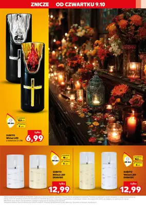 Kaufland - gazetka promocyjna Oferta Kaufland - Znicze od czwartku 09.10 do środy 15.10 - strona 13