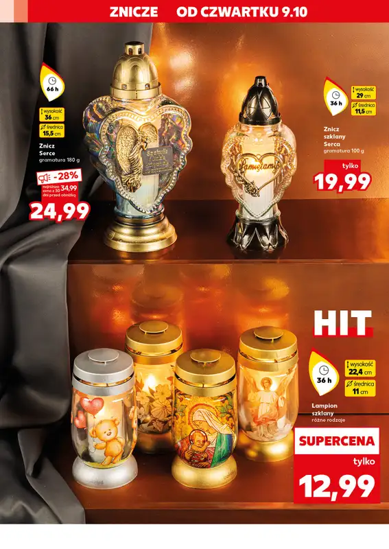 Kaufland - gazetka promocyjna Oferta Kaufland - Znicze od czwartku 09.10 do środy 15.10 - strona 8