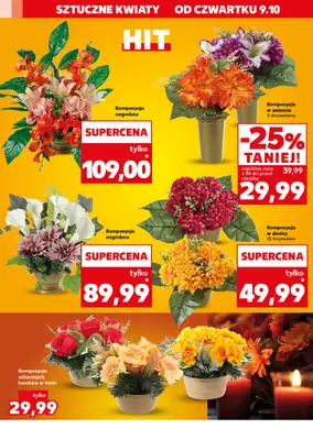 Kaufland - gazetka promocyjna Oferta Kaufland - Znicze od czwartku 09.10 do środy 15.10 - strona 14