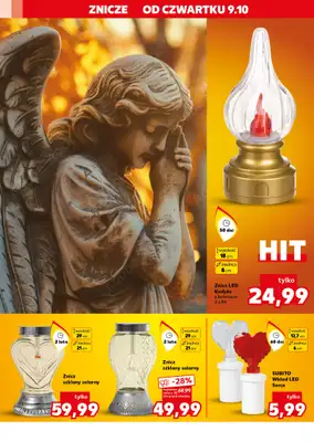 Kaufland - gazetka promocyjna Oferta Kaufland - Znicze od czwartku 09.10 do środy 15.10 - strona 10