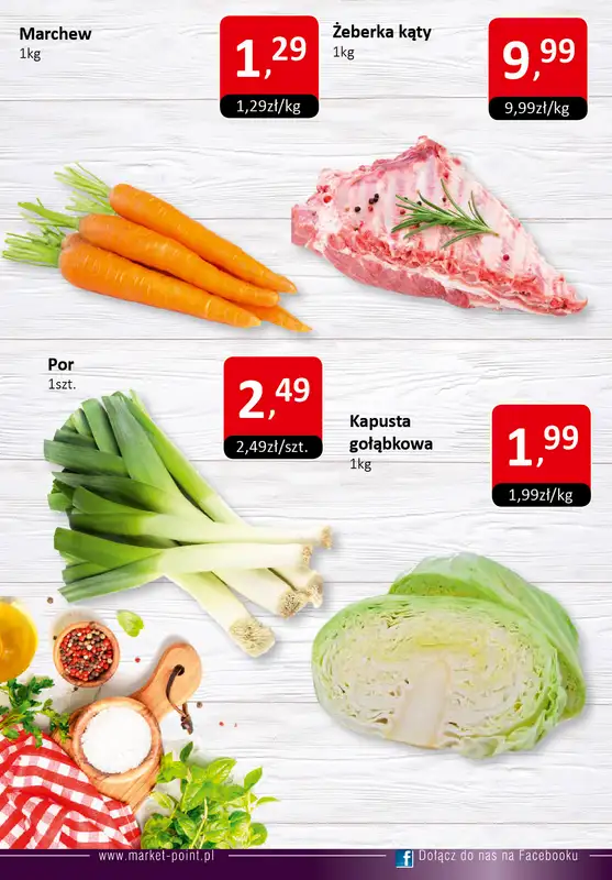 Market Point - gazetka promocyjna Oferta weekendowa od czwartku 09.10 do soboty 11.10 - strona 2