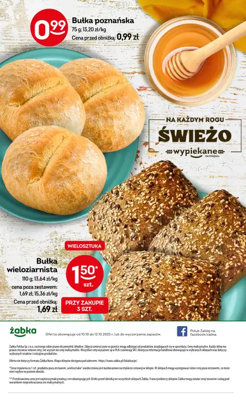 Żabka - gazetka promocyjna Gazetka weekendowa  do niedzieli 12.10 - strona 6