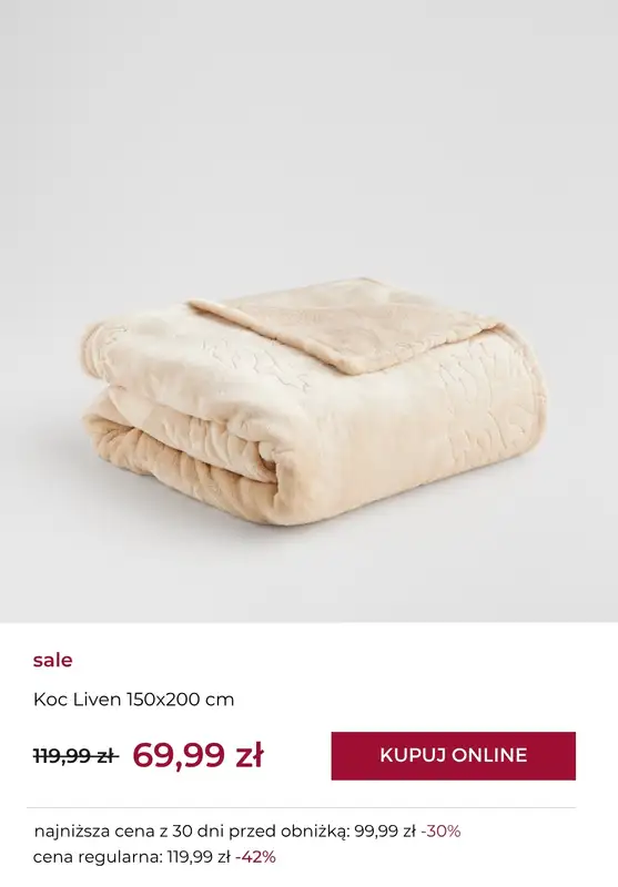 home&you - gazetka promocyjna SALE do -70% od środy 08.10 do środy 15.10 - strona 4