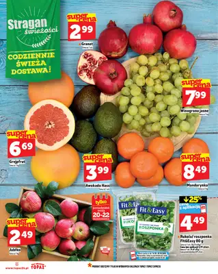 TOPAZ - gazetka promocyjna Gazetka od czwartku 16.10 do środy 22.10 - strona 8 TOPAZ - gazetka promocyjna Gazetka od czwartku 16.10 do środy 22.10 - strona 8