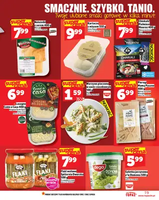 TOPAZ - gazetka promocyjna Gazetka od czwartku 16.10 do środy 22.10 - strona 19 TOPAZ - gazetka promocyjna Gazetka od czwartku 16.10 do środy 22.10 - strona 19