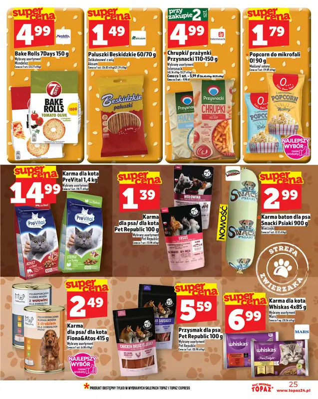 TOPAZ - gazetka promocyjna Gazetka od czwartku 16.10 do środy 22.10 - strona 25