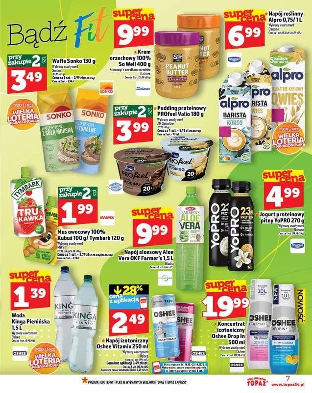TOPAZ - gazetka promocyjna Gazetka od czwartku 16.10 do środy 22.10 - strona 7