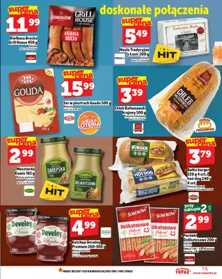 TOPAZ - gazetka promocyjna Gazetka od czwartku 16.10 do środy 22.10 - strona 15 TOPAZ - gazetka promocyjna Gazetka od czwartku 16.10 do środy 22.10 - strona 15