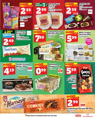 TOPAZ - gazetka promocyjna Gazetka od czwartku 16.10 do środy 22.10 - strona 23 TOPAZ - gazetka promocyjna Gazetka od czwartku 16.10 do środy 22.10 - strona 23