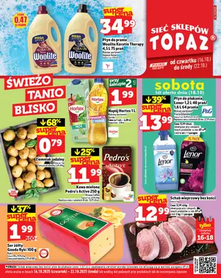 TOPAZ - gazetka promocyjna Gazetka od czwartku 16.10 do środy 22.10 TOPAZ - gazetka promocyjna Gazetka od czwartku 16.10 do środy 22.10