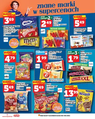 TOPAZ - gazetka promocyjna Gazetka od czwartku 16.10 do środy 22.10 - strona 6 TOPAZ - gazetka promocyjna Gazetka od czwartku 16.10 do środy 22.10 - strona 6