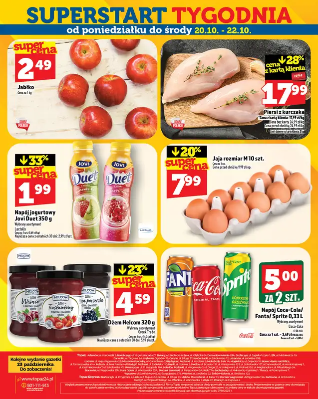 TOPAZ - gazetka promocyjna Gazetka od czwartku 16.10 do środy 22.10 - strona 32