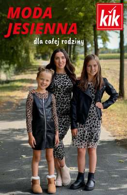 KiK - gazetka promocyjna Jesienna moda dla całej rodziny! od środy 08.10 