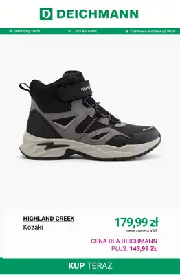 Deichmann - gazetka promocyjna -20% na nieprzecenione buty dziecięce od środy 08.10 do środy 15.10 - strona 10 Deichmann - gazetka promocyjna -20% na nieprzecenione buty dziecięce od środy 08.10 do środy 15.10 - strona 10