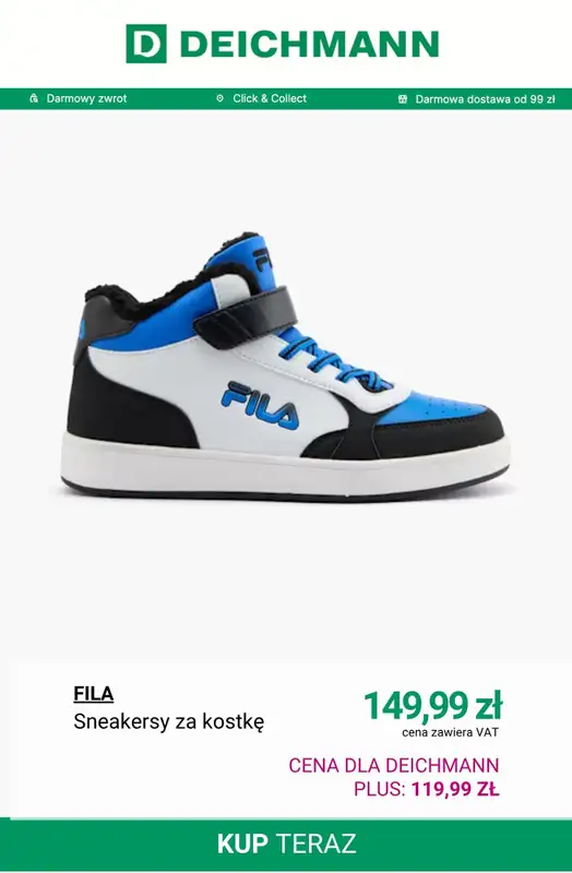 Deichmann - gazetka promocyjna -20% na nieprzecenione buty dziecięce od środy 08.10 do środy 15.10 - strona 9