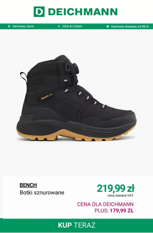 Deichmann - gazetka promocyjna -20% na nieprzecenione buty dziecięce od środy 08.10 do środy 15.10 - strona 6