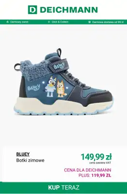 Deichmann - gazetka promocyjna -20% na nieprzecenione buty dziecięce od środy 08.10 do środy 15.10 - strona 3 Deichmann - gazetka promocyjna -20% na nieprzecenione buty dziecięce od środy 08.10 do środy 15.10 - strona 3