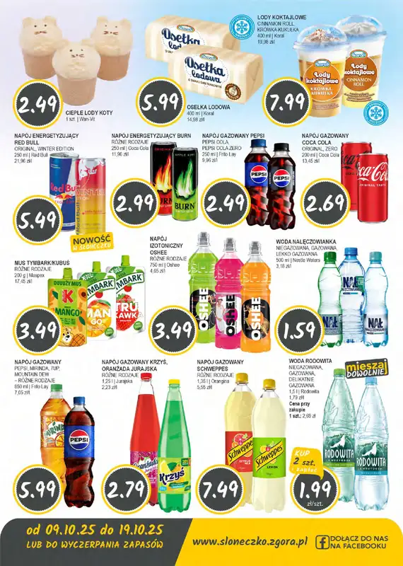 Słoneczko - gazetka promocyjna Gazetka od czwartku 09.10 do niedzieli 19.10 - strona 9