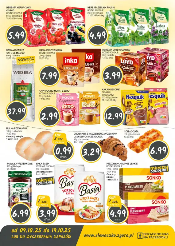 Słoneczko - gazetka promocyjna Gazetka od czwartku 09.10 do niedzieli 19.10 - strona 4