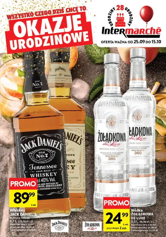Intermarche - gazetka promocyjna Katalog alkoholi od środy 08.10 do środy 15.10