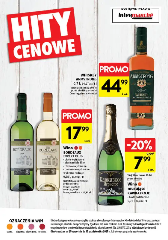 Intermarche - gazetka promocyjna Katalog alkoholi od środy 08.10 do środy 15.10 - strona 21