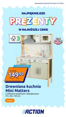 Action - gazetka promocyjna Katalog prezentowy od środy 08.10 do wtorku 14.10
