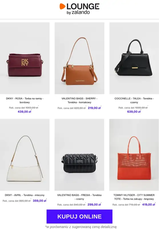 Lounge by Zalando - gazetka promocyjna Do -75% Torby premium od środy 08.10 do soboty 11.10 - strona 6
