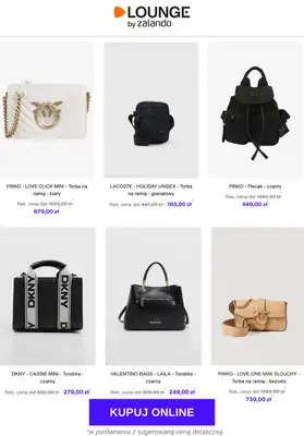 Lounge by Zalando - gazetka promocyjna Do -75% Torby premium od środy 08.10 do soboty 11.10 - strona 2 Lounge by Zalando - gazetka promocyjna Do -75% Torby premium od środy 08.10 do soboty 11.10 - strona 2