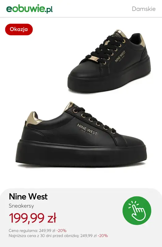 eobuwie.pl - gazetka promocyjna Bestsellery sneakersów dla niej – modne modele na jesień od środy 08.10  - strona 6