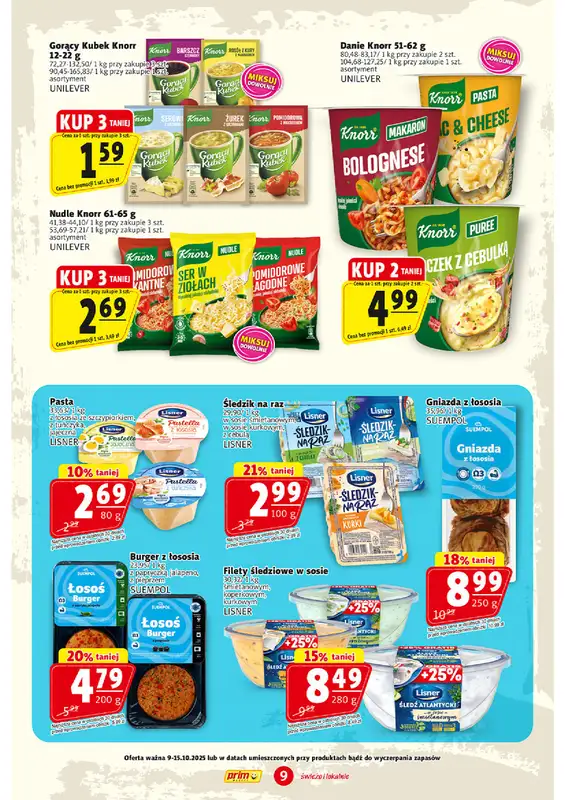 Prim Market - gazetka promocyjna Gazetka od czwartku 09.10 do środy 15.10 - strona 9