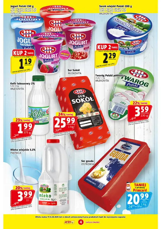 Prim Market - gazetka promocyjna Gazetka od czwartku 09.10 do środy 15.10 - strona 4