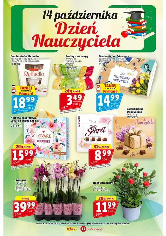 Prim Market - gazetka promocyjna Gazetka od czwartku 09.10 do środy 15.10 - strona 11