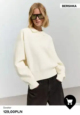 Bershka - gazetka promocyjna SWETRY damskie od środy 08.10  - strona 4 Bershka - gazetka promocyjna SWETRY damskie od środy 08.10  - strona 4