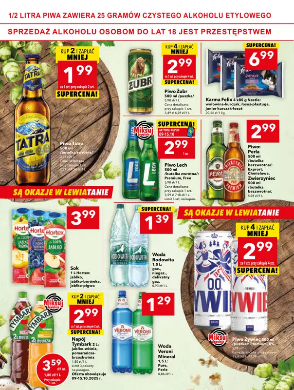 LEWIATAN - gazetka promocyjna Mamy TO w Lewiatanie – woj. świętokrzyskie od czwartku 09.10 do niedzieli 19.10 - strona 14