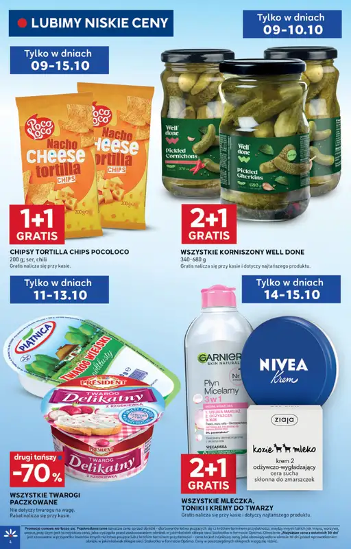 Stokrotka - gazetka promocyjna Gazetka Optima od czwartku 09.10 do środy 15.10 - strona 4