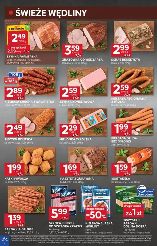 Stokrotka - gazetka promocyjna Gazetka Optima od czwartku 09.10 do środy 15.10 - strona 2