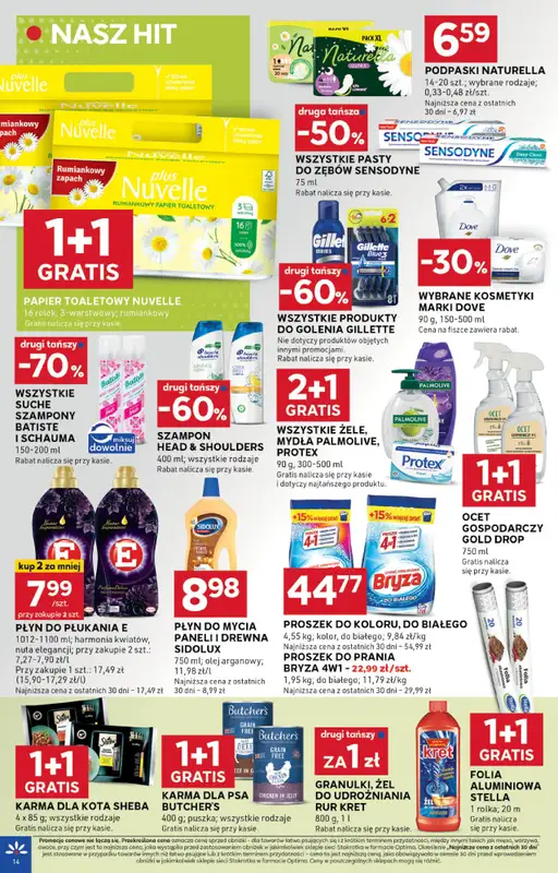 Stokrotka - gazetka promocyjna Gazetka Optima od czwartku 09.10 do środy 15.10 - strona 14