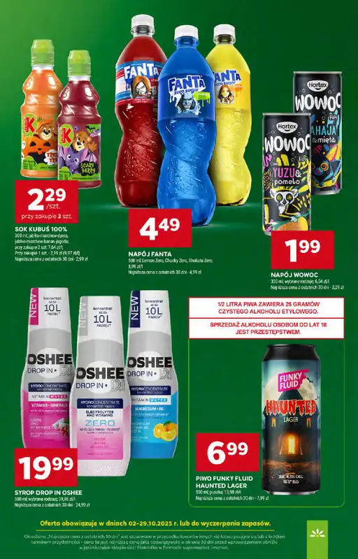 Stokrotka - gazetka promocyjna Gazetka Supermarket od czwartku 09.10 do środy 15.10 - strona 47