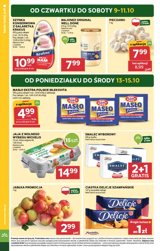 Stokrotka - gazetka promocyjna Gazetka Supermarket od czwartku 09.10 do środy 15.10 - strona 4