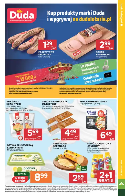 Stokrotka - gazetka promocyjna Gazetka Supermarket od czwartku 09.10 do środy 15.10 - strona 5