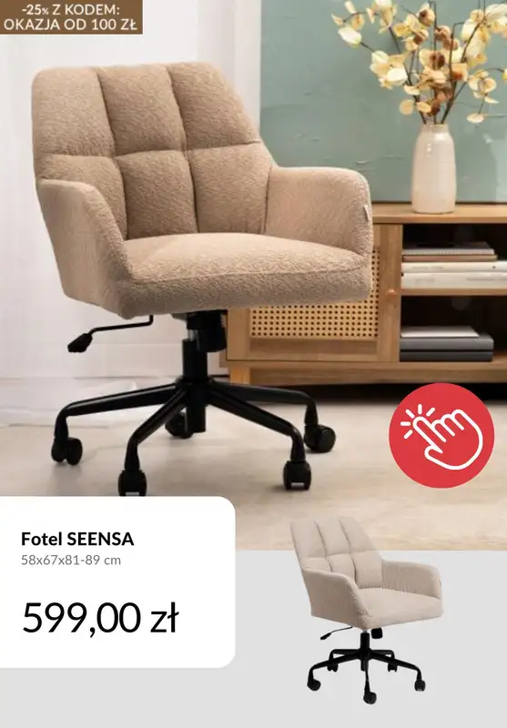 Homla - gazetka promocyjna -25% na meble od środy 08.10  - strona 8