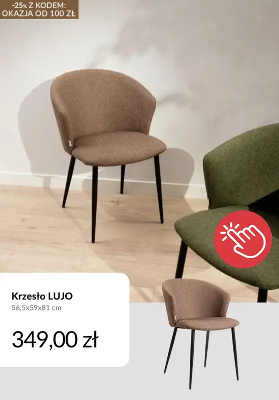 Homla - gazetka promocyjna -25% na meble od środy 08.10  - strona 5