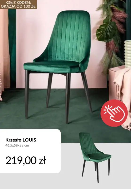 Homla - gazetka promocyjna -25% na meble od środy 08.10  - strona 7