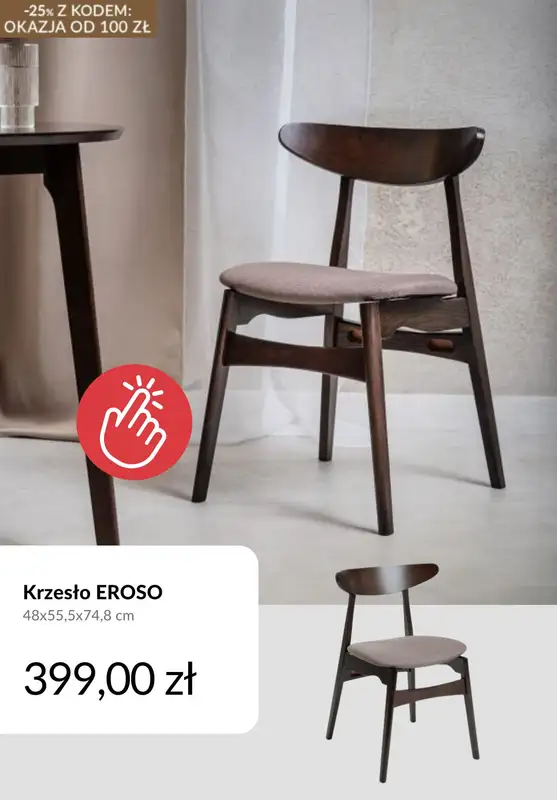 Homla - gazetka promocyjna -25% na meble od środy 08.10  - strona 9